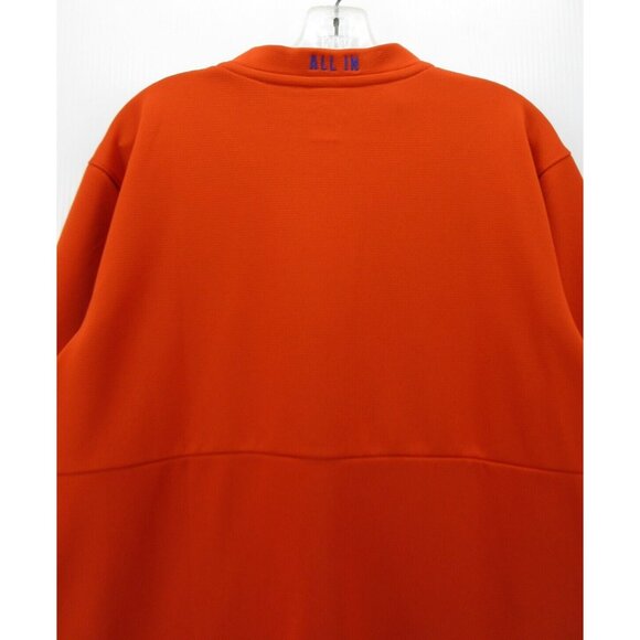 Clemson Tigers Sweatshirt Large Nike Dri-Fit On Field 1/4 Zip NCAA - Picture 11 of 15